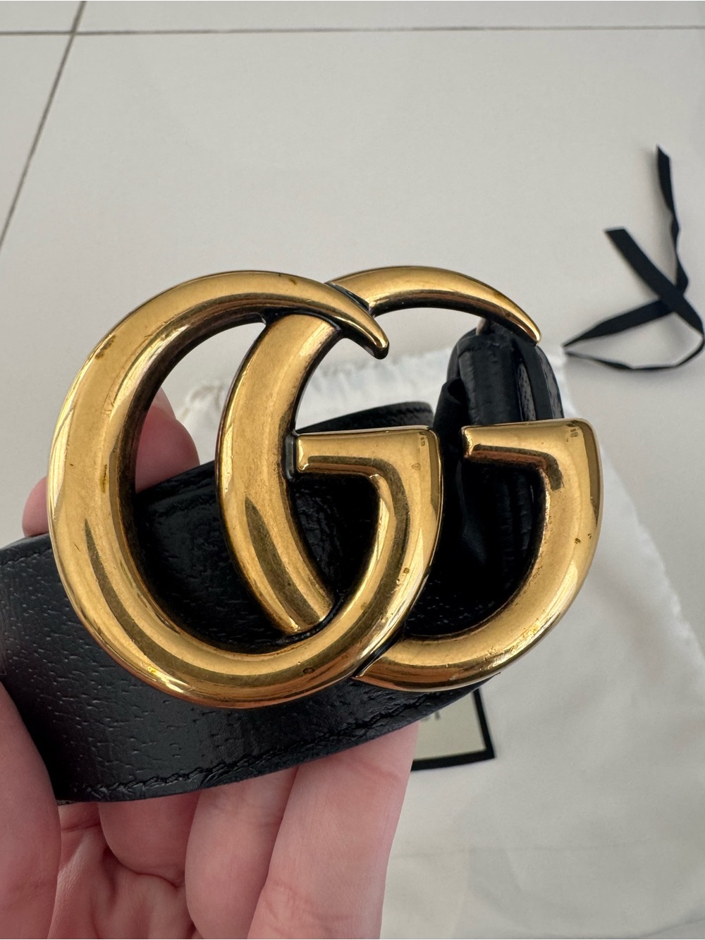 GG Marmont wide belt - Picture 2 of 3